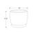 12" Ana Planter, 2-pack