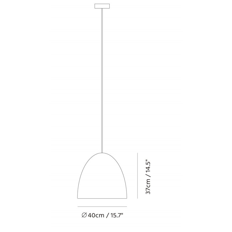 Luminaire suspendu conique à 1 lumière Williamson