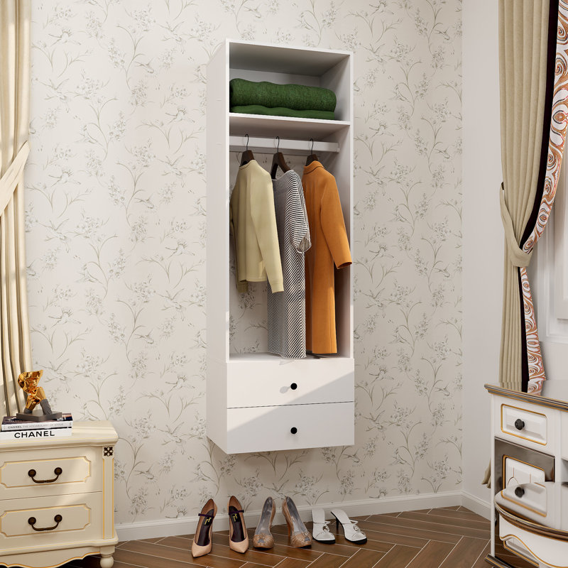 Aparna 23.4'' Closet System, White
