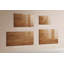 Magnetic Memo Board Whiteboard - 120 x 60 cm - With Marker and Magnets - Light wood