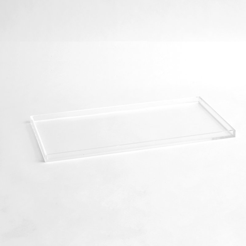 Plateau d'alimentation transparent, Petit, Clear