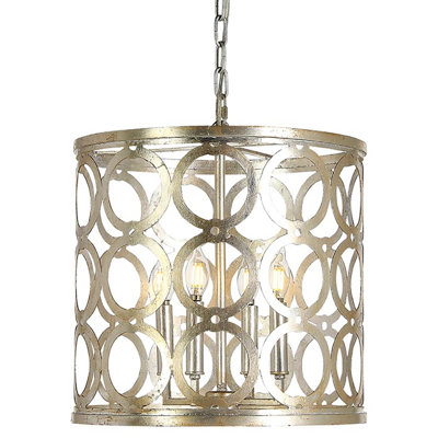 Pierre 4 - Light Lantern Drum Chandelier
