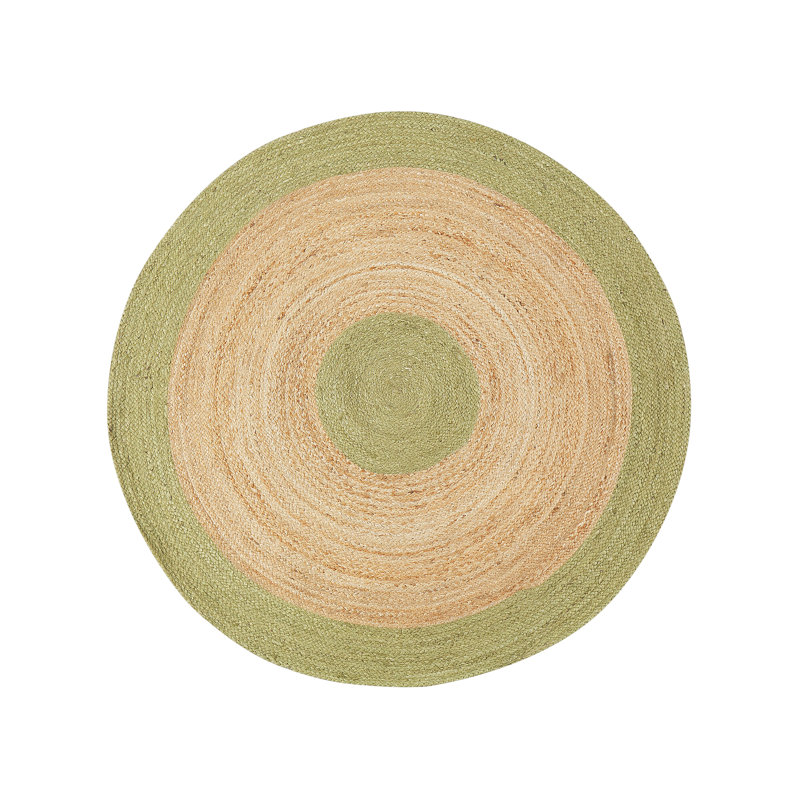 Round Lauer Geometric Hand Woven 140cm X 140cm Area Rug