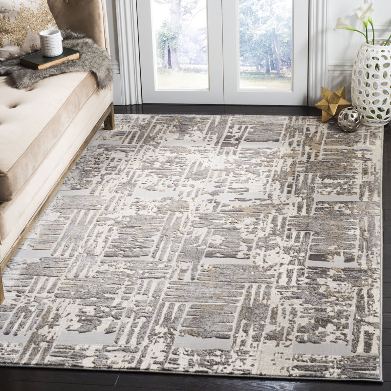 Vogue Performance Abstract Rug, Rectangle 5'1" X 7'6"
