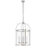 Chapman & Myers Riverside Medium Round Lantern