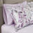 Lafael Purple/White Reversible 9-Piece Full Comforter Set with 100% Cotton Bed Sheets-655732853