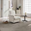 Fauteuil d'appoint moderne pivotant en tonneau, siège rembourré à base en bois massif pour adultes, pour la lecture dans la chambre à coucher et amp; Espaces d'attente-589818118