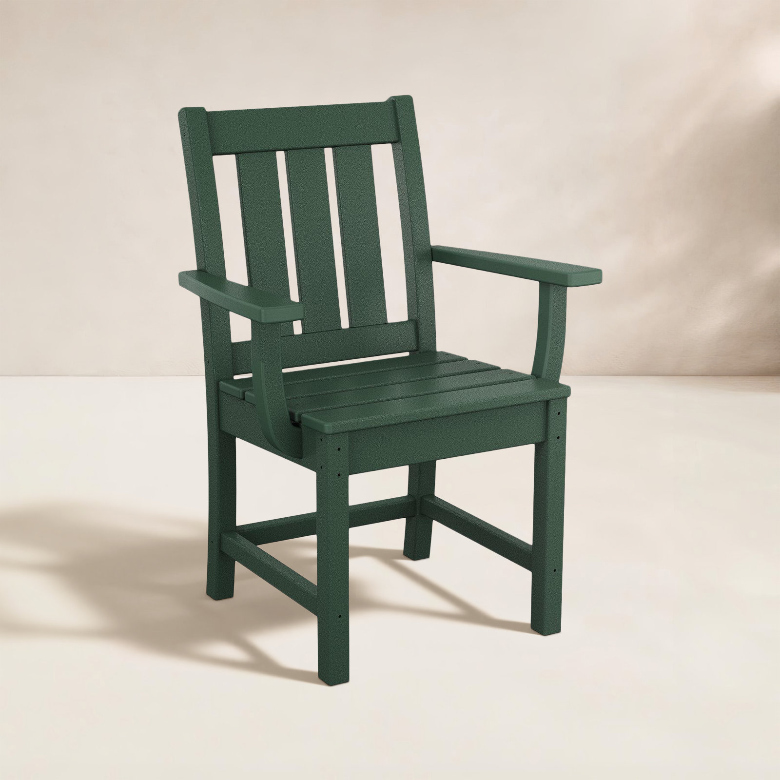 POLYWOOD® Oxford Patio Armchair, Green