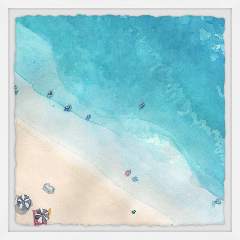 Perfect Vacation IV Quadriptych B - 18X18