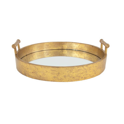 Perla Round Decorative Tray