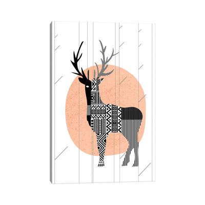 Nordic Deer - Print on Canvas