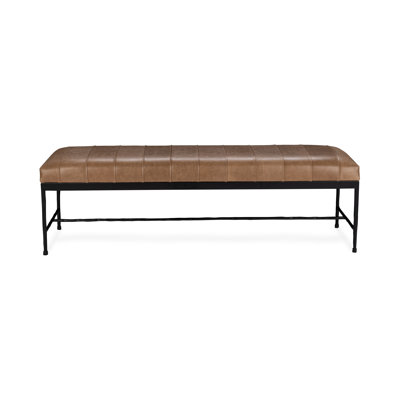 Madeleine Leather Bench
