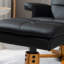 Lahens 80cm Wide Swivel Ergonomic Recliner