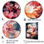 Collage de poissons et d'anémones Dendronephthya-496029884-496029885