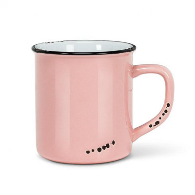 Enamel Look Mug