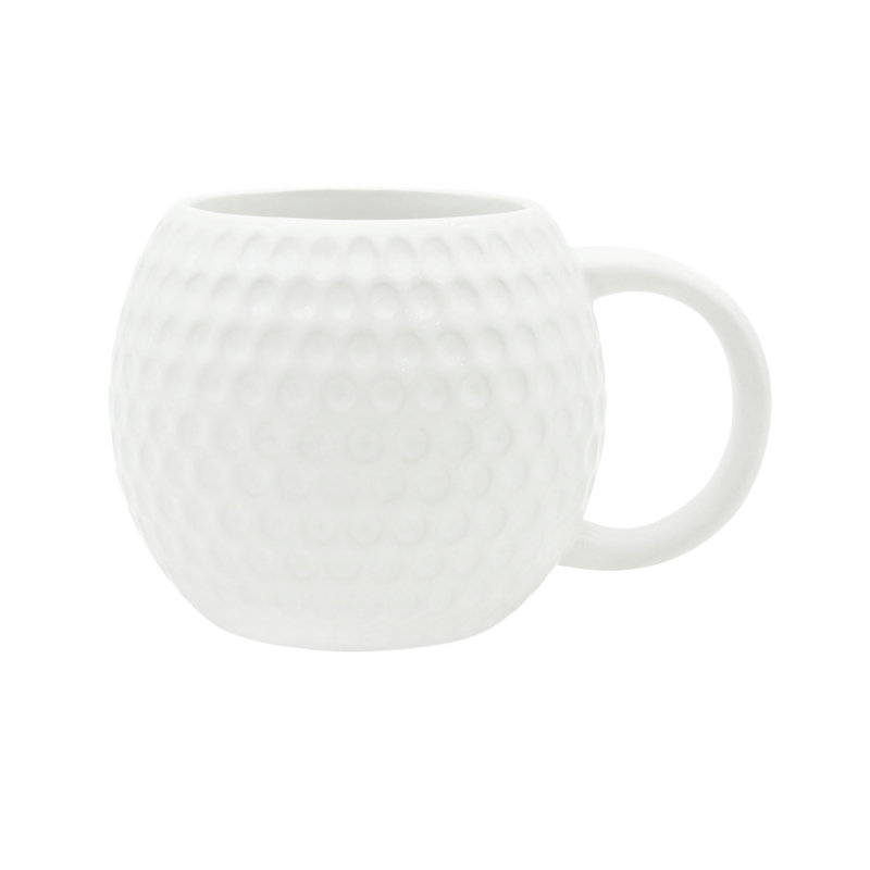 Tasse à balles de golf Godinger, Blanc