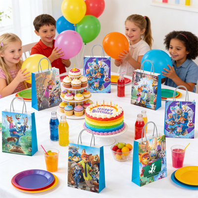 Zootopia Party Bags, 18Pcs Zootopia Gift Bags