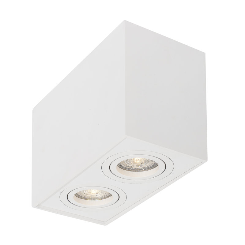 Flush Mount, White