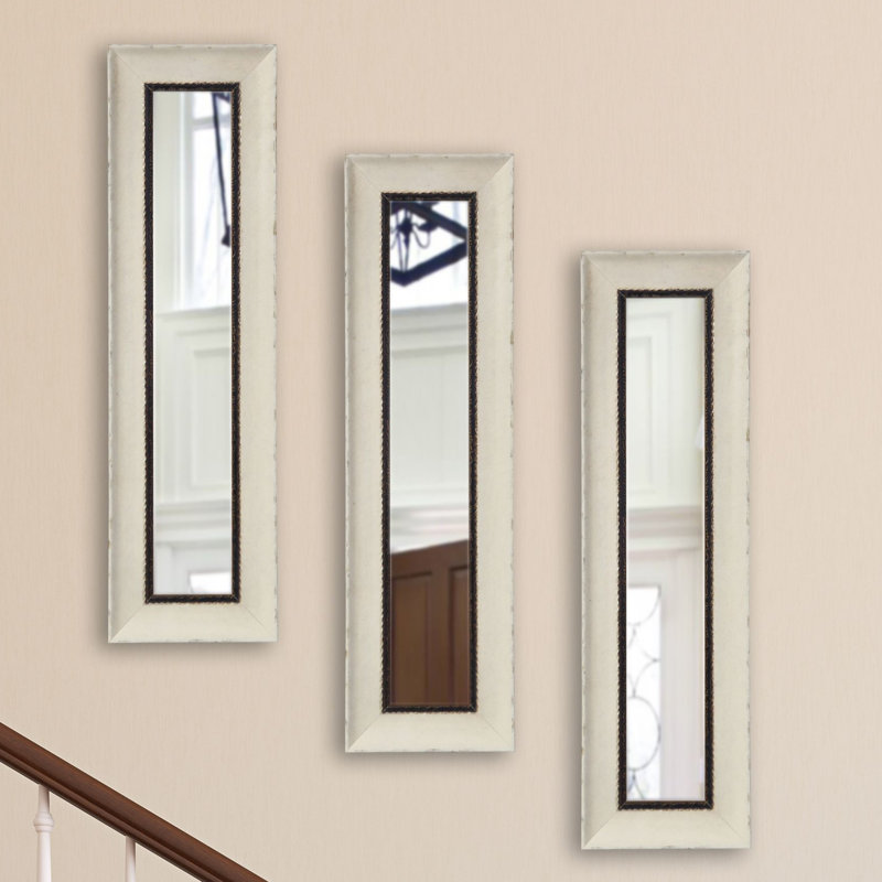 Ensemble de miroirs 3 pièces Tonbridge, H 25,5 po x l 9,5 po