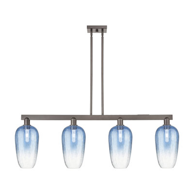 Brookhaven Flute 4 Light Stem Hung Island Light