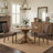 Modern Upholstered Dining Chair, Fabric Parsons Kitchen Chair, High Back Side Chair with Solid Wood Legs-1781801912
