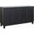 Cedrina Large Storage Space Sideboard, 4 Door Buffet Cabinet with Pull Ring Handlest,Office Credenza-566616396