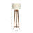 Manetta 63'' Brown Tripod Floor Lamp