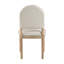 Chaises de salle à manger rembourrées (ensemble de 2)
