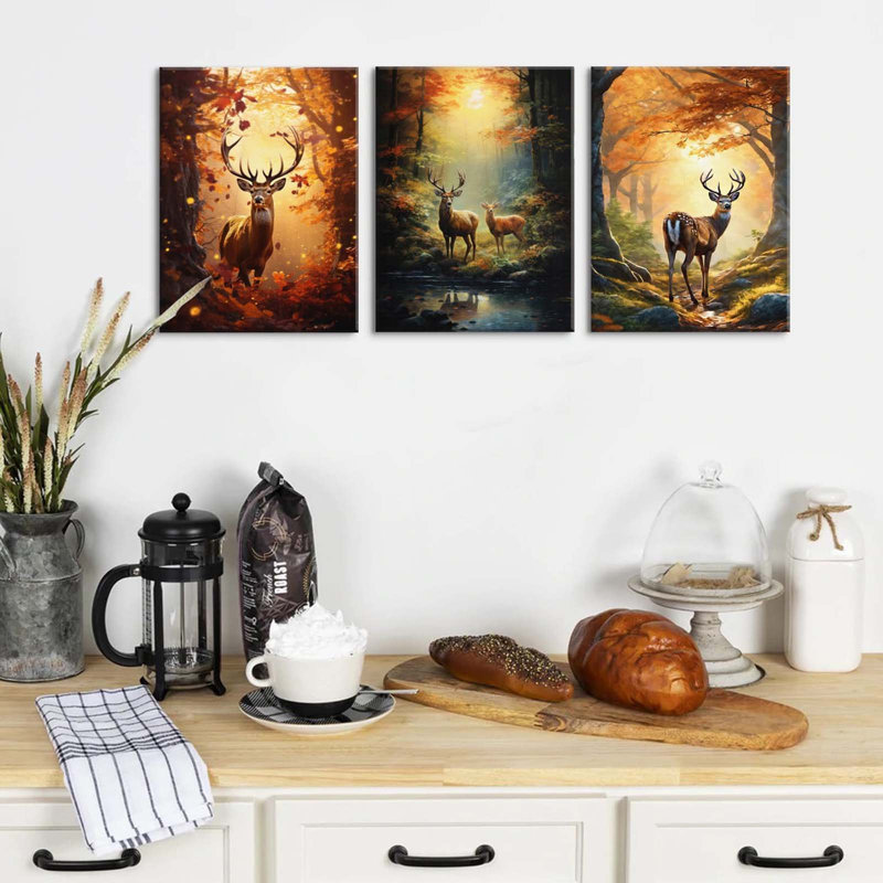 3 Piece Wrapped Canvas Print