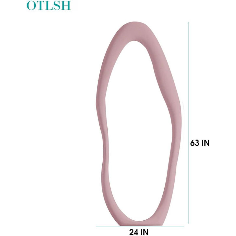 Miroir en tissu, Mauve