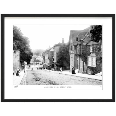 Arundel, High Street 1908 by Francis Frith - Single Picture Frame Print