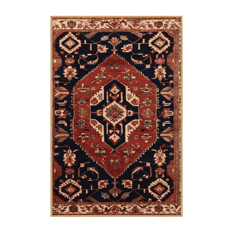 Tapis brun lavable à la machine, Rectangle 2 pi x 3 pi