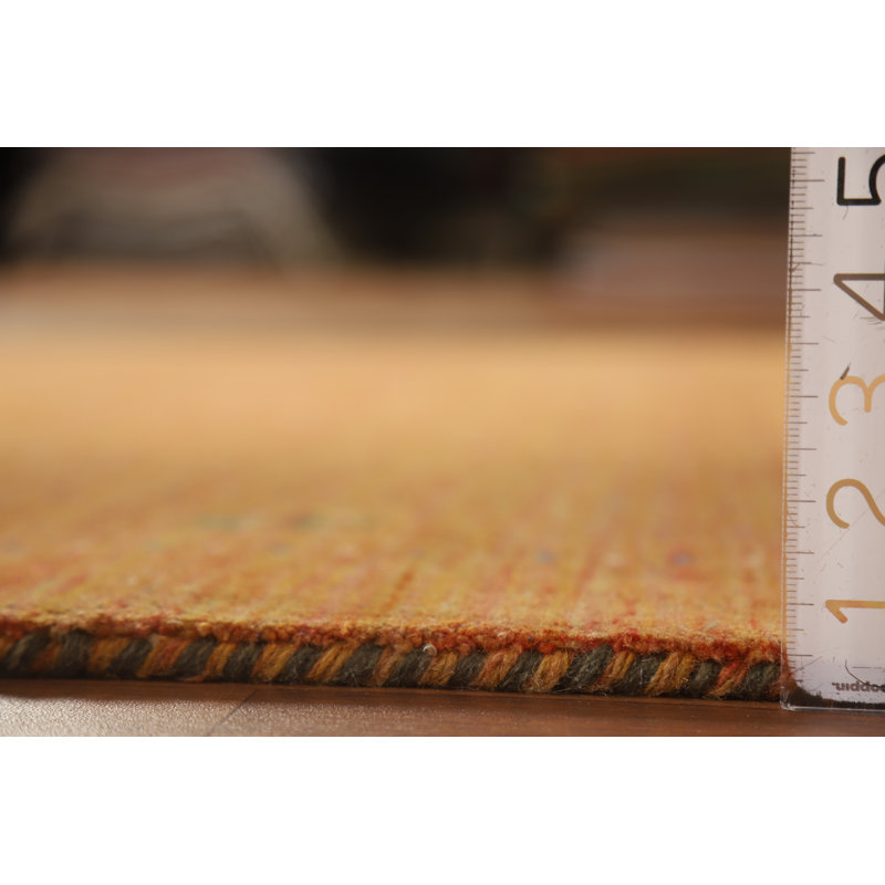 Tapis orange orange Gabbeh