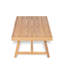 Table basse de patio en bois d'acacia