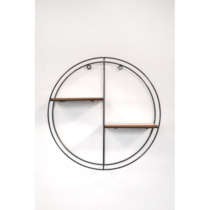 Chappel 2 Piece Circle Bracket Shelf