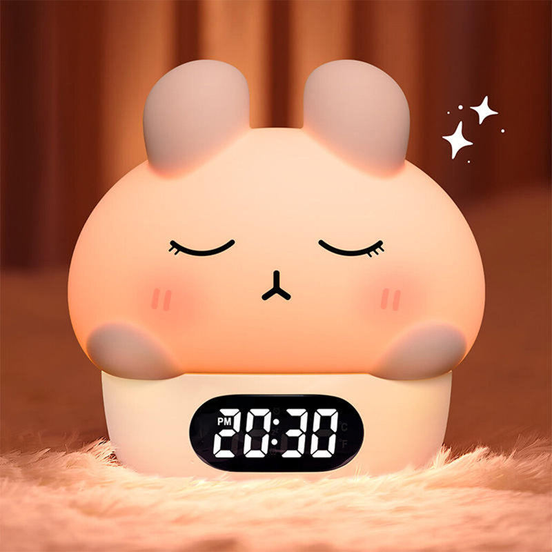 Cartoon Rabbit Pattern LED Night Light