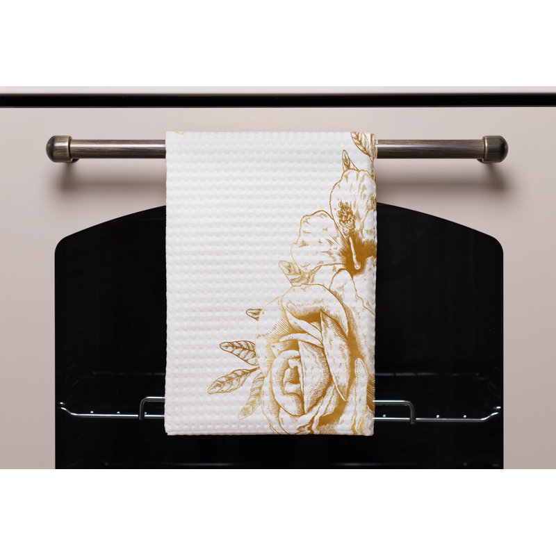 Cotton Waffle Tea Towel Kitchen Towel