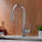 Single Handle Two Modes Pull-down Kitchen Faucet-104200657