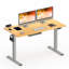 Bureau debout à hauteur ajustable Eric, bureau 100% bambou-767975714-767975719