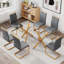 Table de salle à manger rectangulaire L 69,99 po x l 39,49 po Euthenia