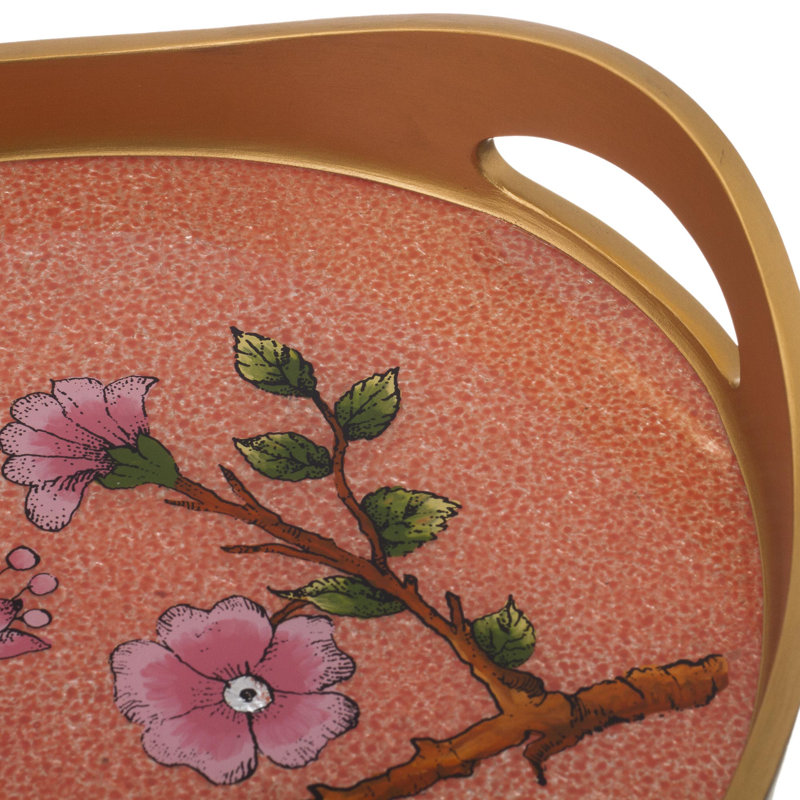 Chirley Glass Decorative Tray