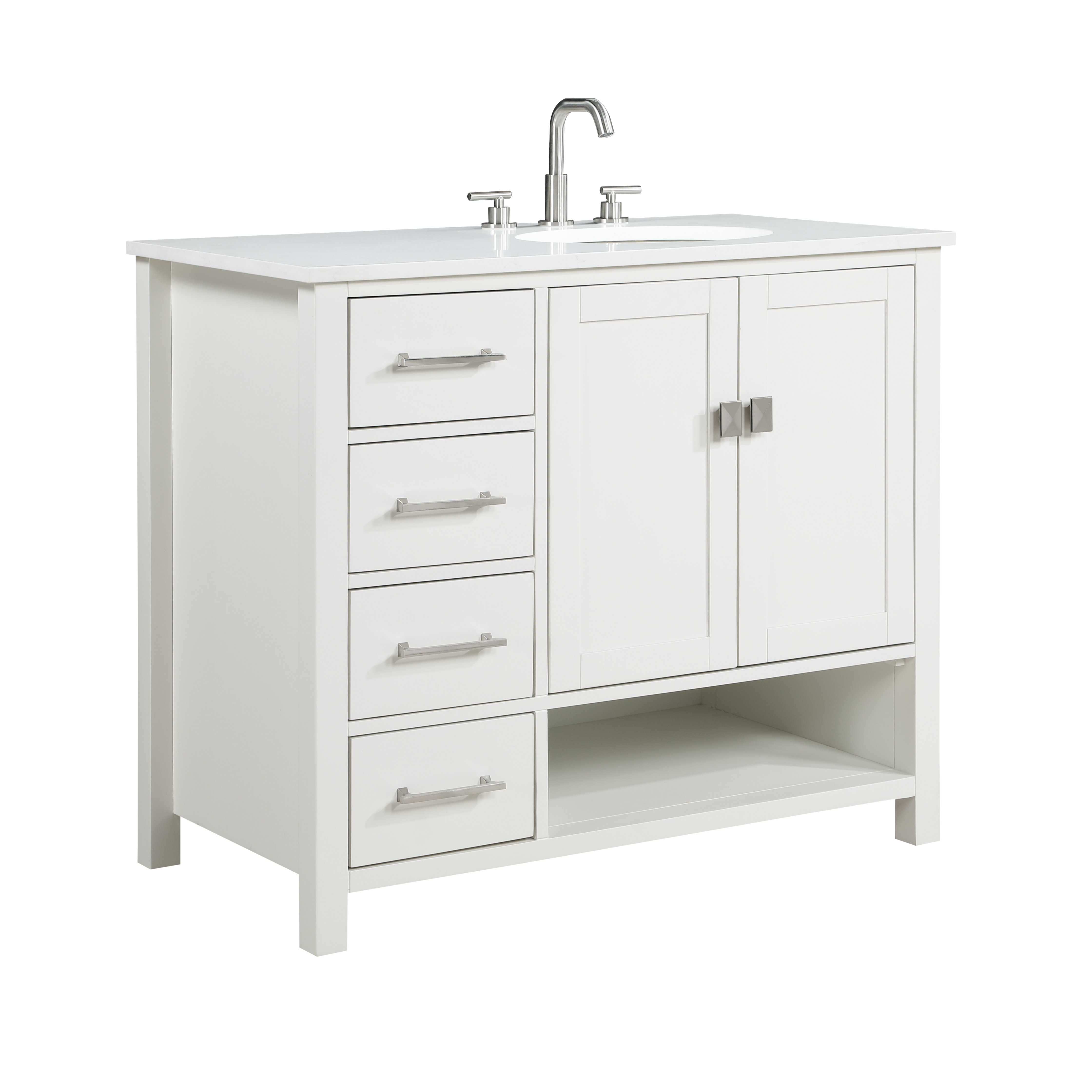 Zipcode Design™ Skye 42" Single Bathroom Vanity & Reviews Wayfair