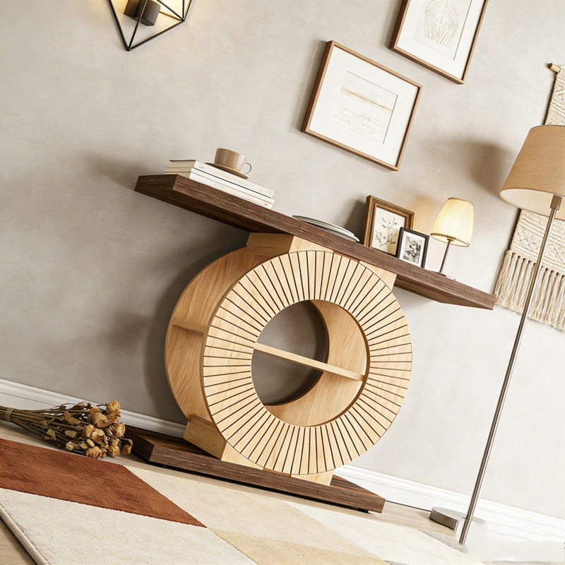 Elegant Wood Console Table Sofa Table Hallway Table