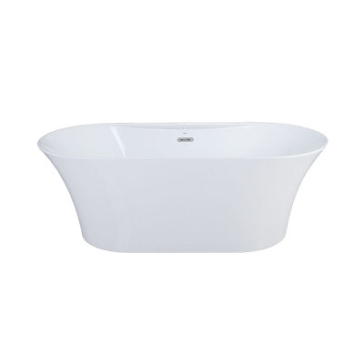 Dreamer 67'' x 31'' Soaking Acrylic Bathtub