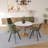 Hallett Round Dining Table With MDF Table Top And Steel Pedestal Base For Modern Kitchen And Dining Room-1101635817-1099531406