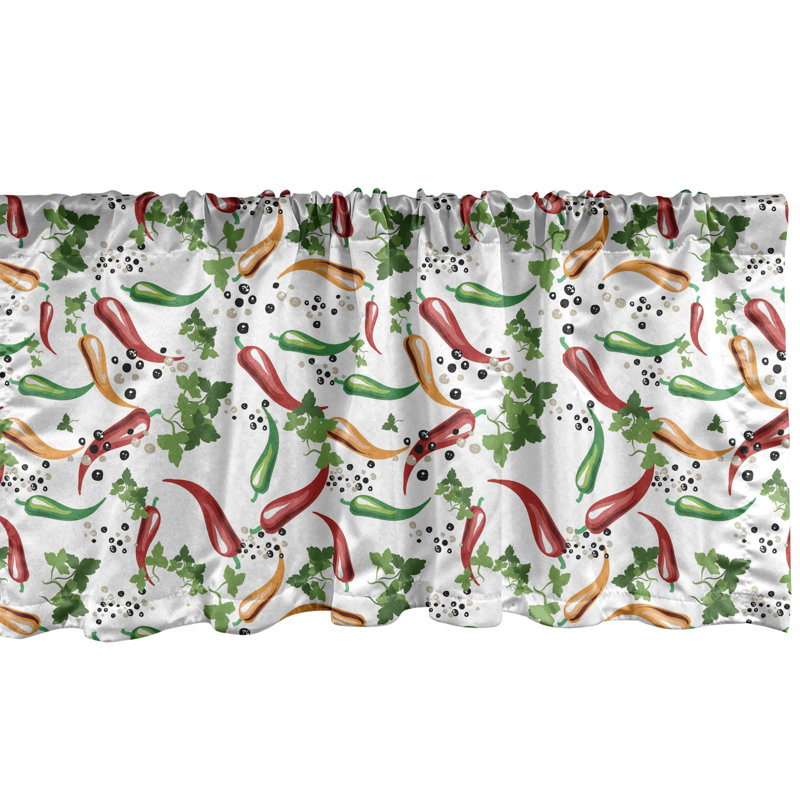 Ensemble de 2 cantonnières trèfles Ambesonne 54 po x 12 po Ambesonne
