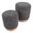  Callum Ottoman Set with Natural Wood Base-484708674