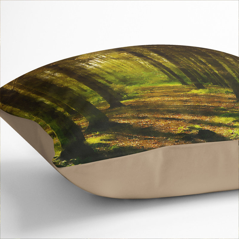Sunlight Forest Vol.7 Square Throw Cushion, Stone, 55cm H x 55cm W x 20cm D