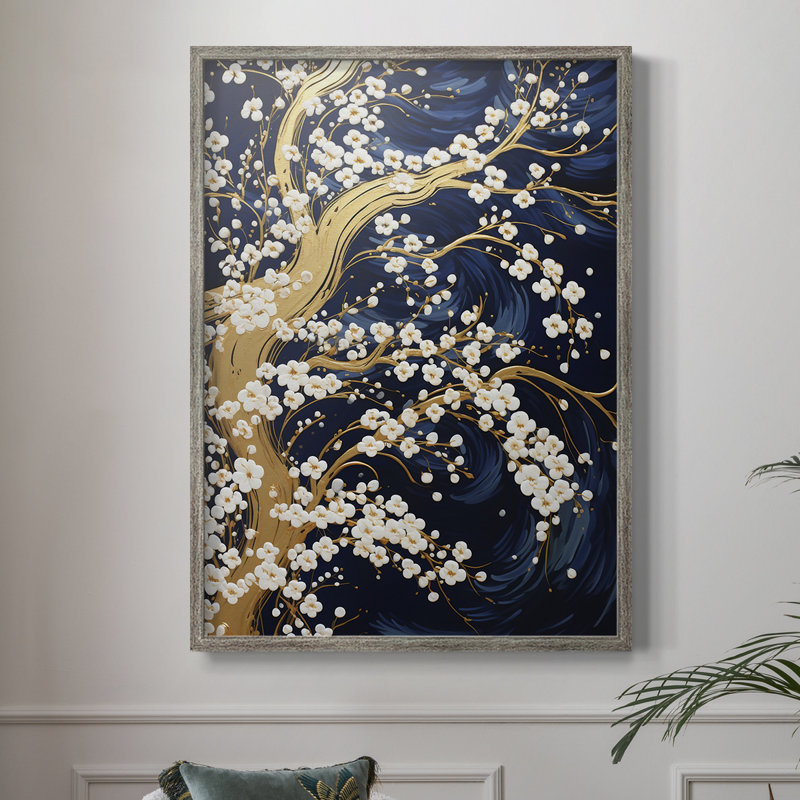 «LANDSCAPES Series CXLVI», reproduction encadrée - bois massif, H 15 po x l 12 po