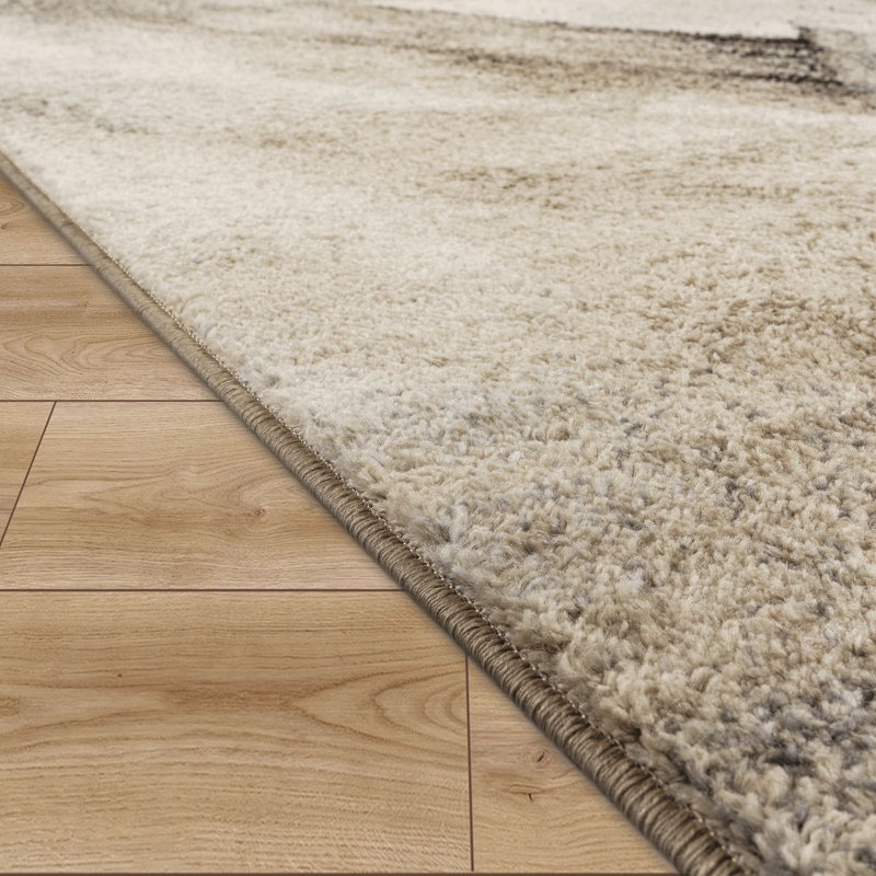 Zekie Abstract Indoor Rug, Rectangle 7'10" x 11'2"